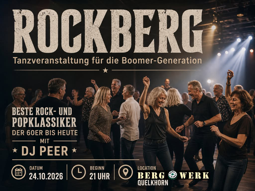 DJ Peer im Bergwerk Quelkhorn - ROCKBERG