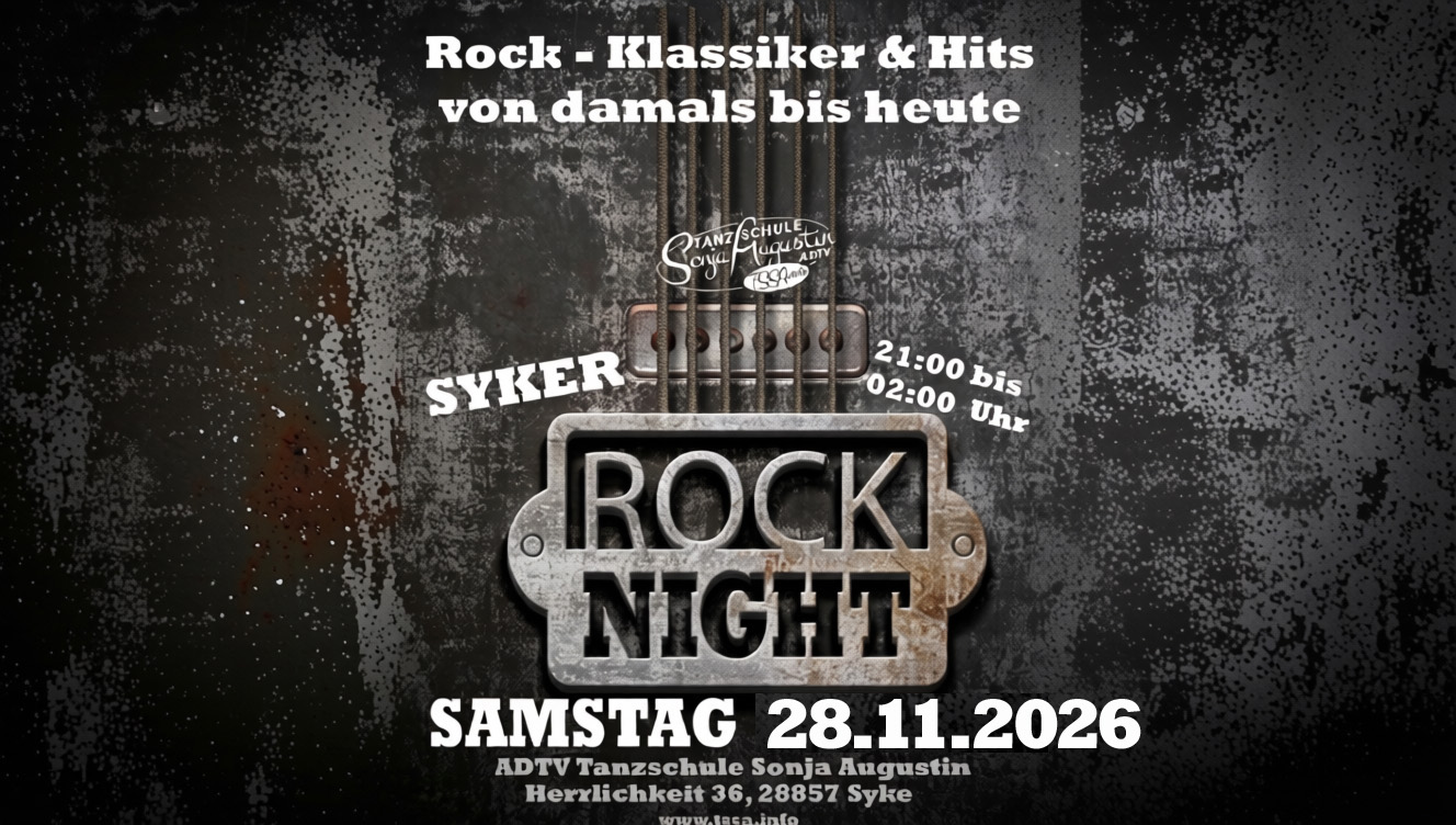 DJ Peer in der ADTV-Tanzschule Sonja Augustin, Syke - Syker Rocknacht